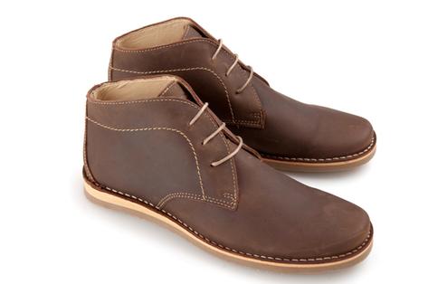 New Ikon Classic 3 Hole Desert Boot Brown Leather  Preview